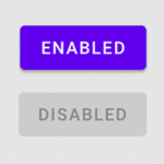 Active and Disabled Button Example