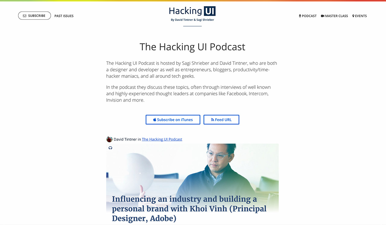 HackingUI Web Design Podcast