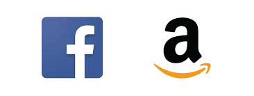 facebook and amazon favicon